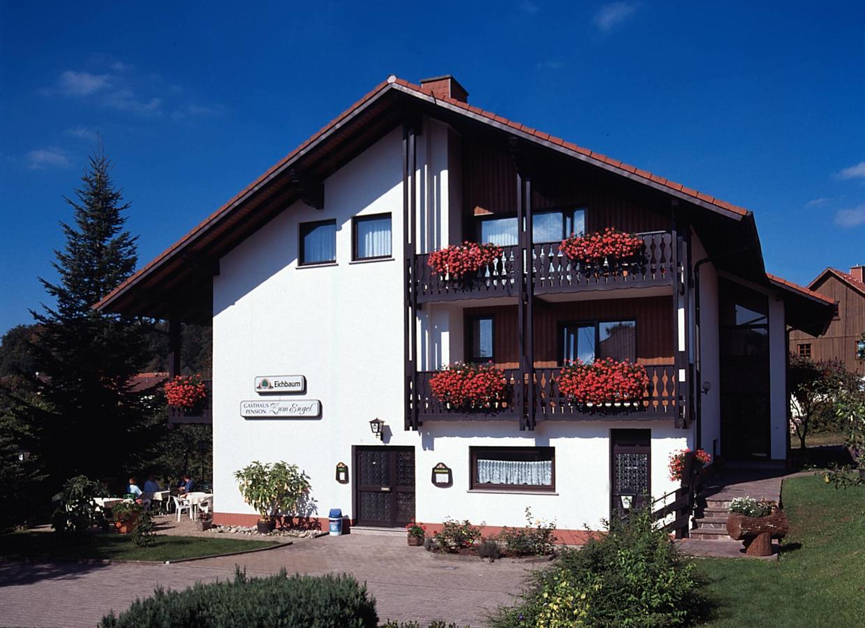 Gasthaus Und Ferienwohnungen Zum Engel Waldbrunn  Esterno foto