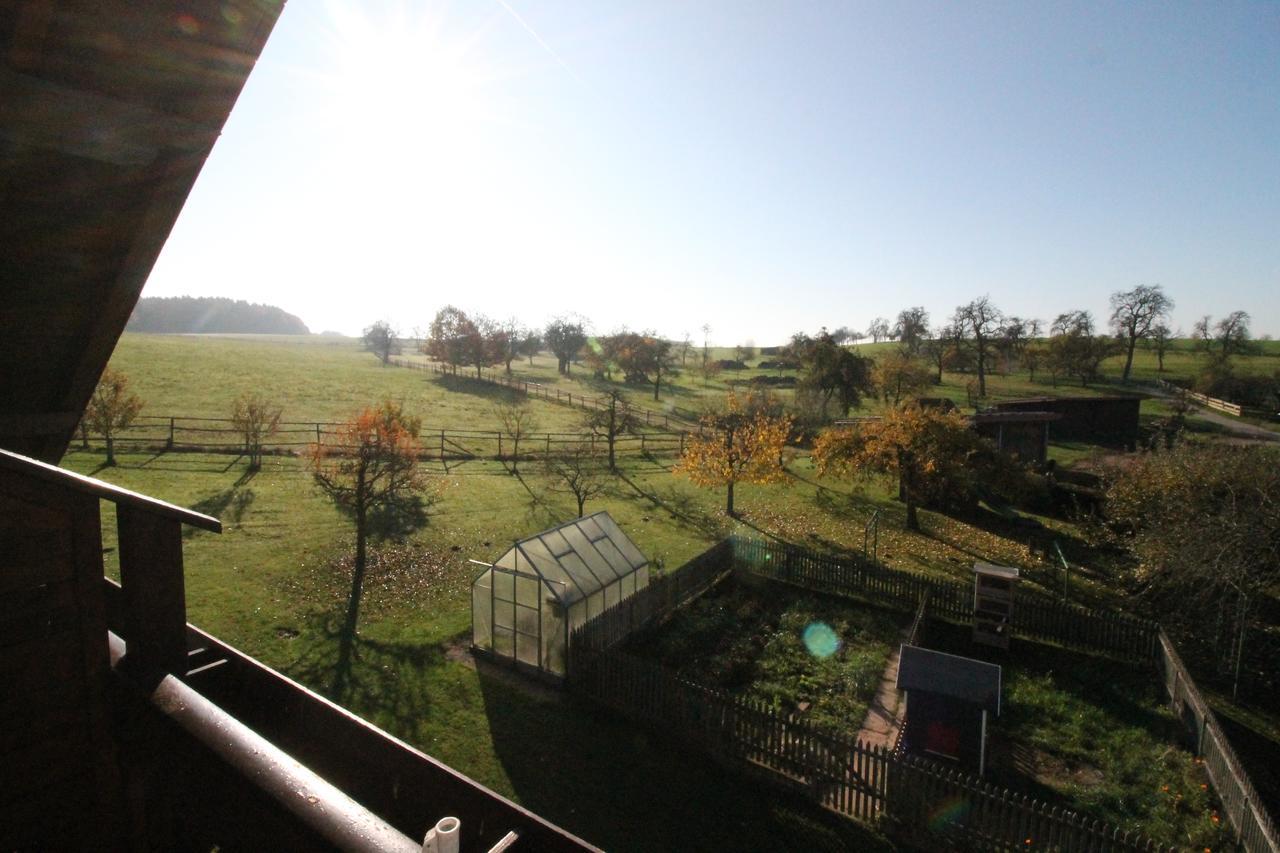 Gasthaus Und Ferienwohnungen Zum Engel Waldbrunn  Esterno foto